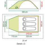 Namiot Coleman Darwin 3+