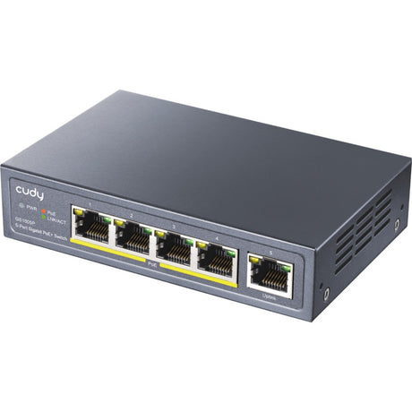 Przełącznik Cudy 5-portowy gigabit poe+ (czarny)
