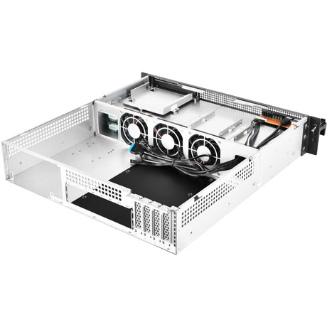 Obudowa rack Silverstone RM21-308 (czarna | 1x USB-A 2.0 | 1x USB-A 3.2 (5 Gbit s))
