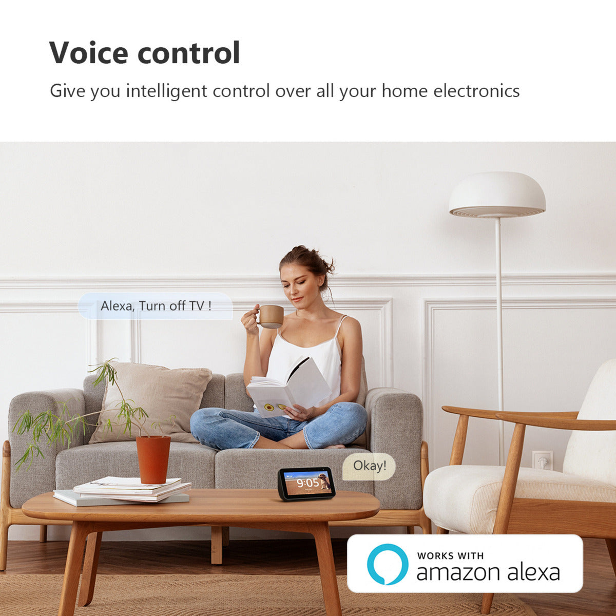 Imou ce2p smart plug (4 sztuki) wtyczka (bluetooth 5.0, materia)