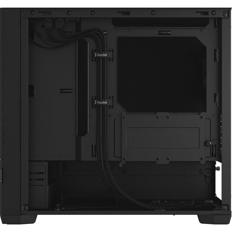 Fractal design pop mini cicha czarna solidna obudowa midi tower (czarna | 2x USB-A)