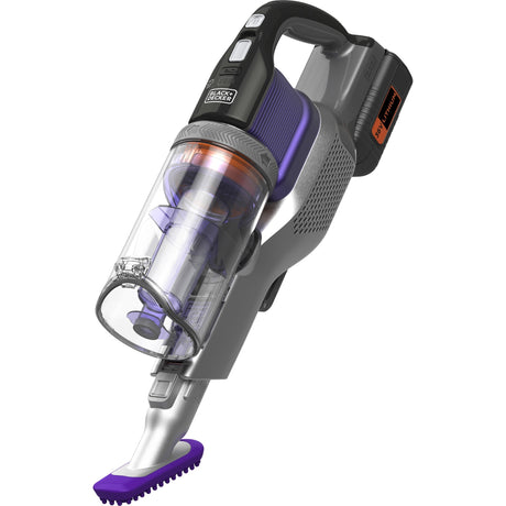 Odkurzacz Black+decker 36v 4 w 1 z serii Power Extreme Pet Stick (fioletowy)