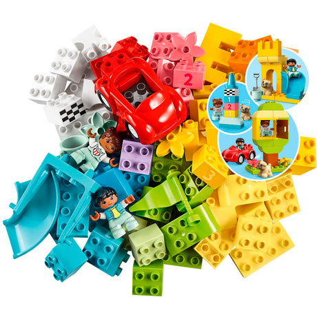 Lego Duplo - zabawki konstrukcyjne z luksusowych pudełek do przechowywania (10914)