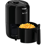 Kompaktowa frytkownica na gorące powietrze Tefal Easy Fry ey1018 (czarna, 1,6 litra)