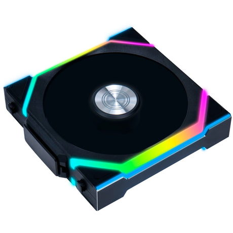 Bezprzewodowy wentylator obudowy Lian Li Uni Fan SL120 z odwróconym ostrzem RGB (czarny, 120 x 124,5 x 28 mm, PWM)