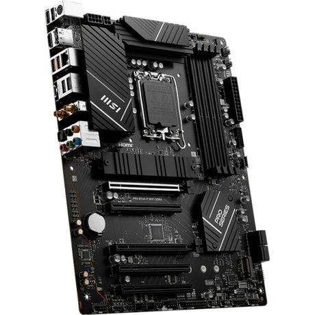 Płyta główna MSI Pro B760-P WiFi DDR4 z gniazdem 1700 (RAID, 2,5 GB-LAN, WiFi, BT, dźwięk, ATX)