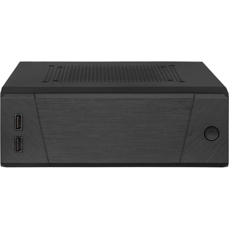 Obudowa HTC Silverstone sst-ml10b (czarna | 2x usb-a)