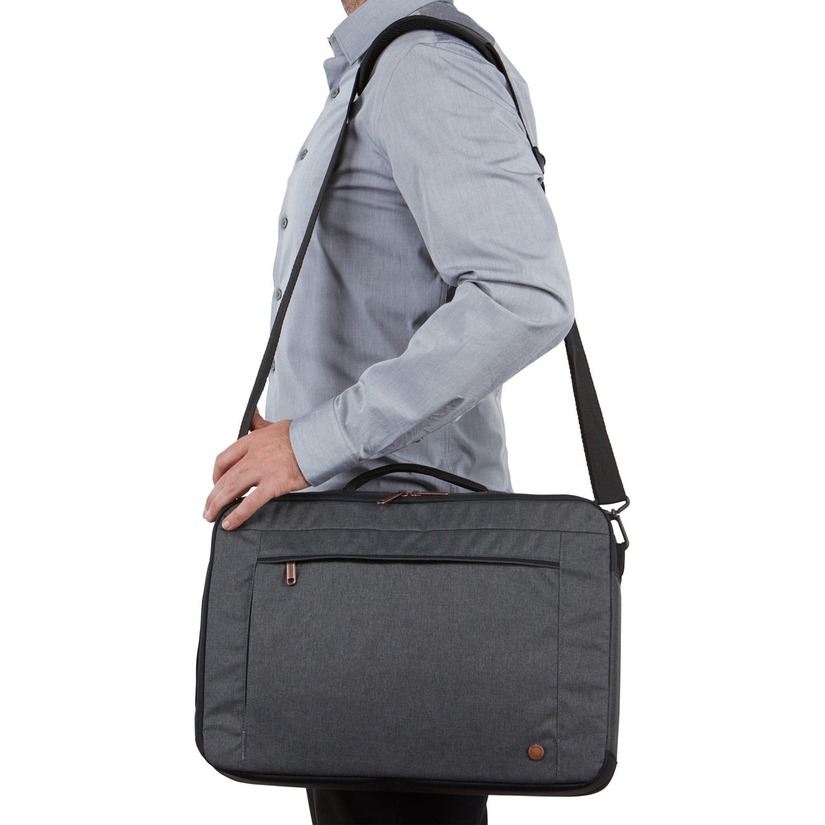 Case Logic era 15.6 hybrydowa teczka eracv-116-obsidian torba na laptopa (ciemnoszara)