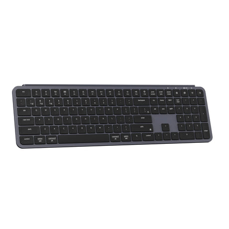 Klawiatura Keychron b6 pro-k1 (czarna, układ US (QWERTY), przełączniki nożycowe, 100%, abs, 2,4 GHz | bluetooth 5.2 | USB-C)