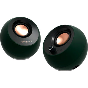 Głośnik do komputera Creative Pebble Pro (czarny, AUX, USB-A, USB-C, Bluetooth 5.3, RGB)