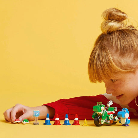 Lego Super Mario - Mario Kart - Zabawka konstrukcyjna Yoshi-crosser (72031)