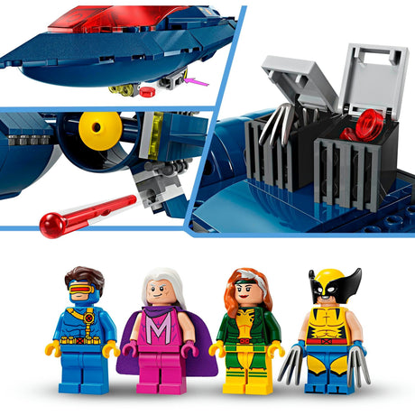 Lego Marvel - zabawka konstrukcyjna x-men x-jet (76281)
