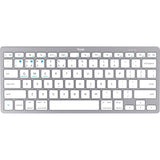 Bezprzewodowa klawiatura Bluetooth Trust (szara, układ US (QWERTY), przełączniki nożycowe, 85%, Bluetooth 4.0)