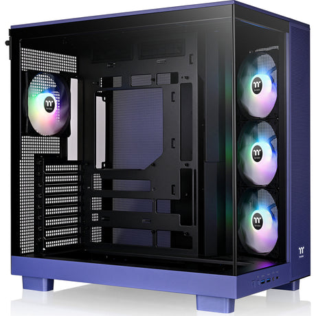Obudowa Thermaltake View 380 XL TG ARGB Future Dusk Midi Tower (fioletowy | 2x USB-A | 1x USB-C | RGB | Okno)
