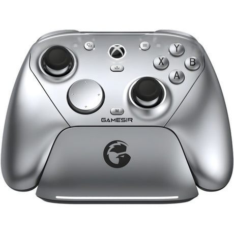 Gamesir g7 pro he tri-mode wireless controller - semi silver (zilver, usb 2,4 ghz bluetooth, xbox series x|s, xbox one, pc, android)