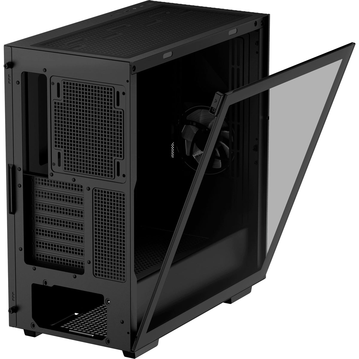 Obudowa midi tower Deepcool Cyclops (czarna | 1x USB-A | 1x USB-C | okienko)