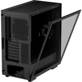 Obudowa midi tower Deepcool Cyclops (czarna | 1x USB-A | 1x USB-C | okienko)