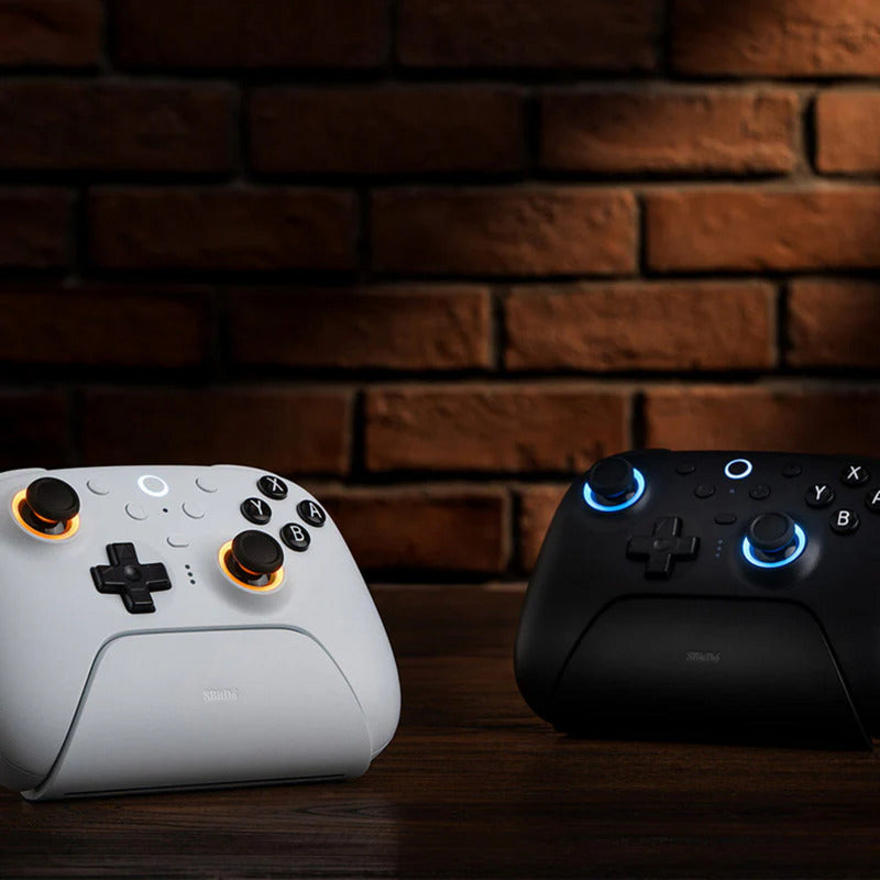 Kontroler Bluetooth 8bitdo Ultimate 2 (biały, PC, Switch 2, Bluetooth USB-C 2,4 GHz)