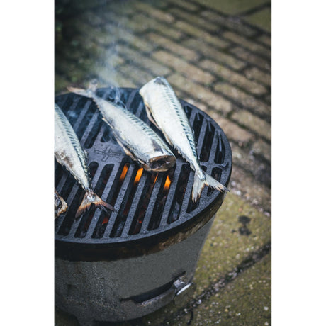Wiatrak Żeliwna płyta grillowa grillowa (czarna, ø 31,5 cm)