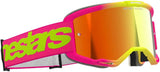 Napis Alpinestars Vision 5 (lustro czerwony) - gogle MTB