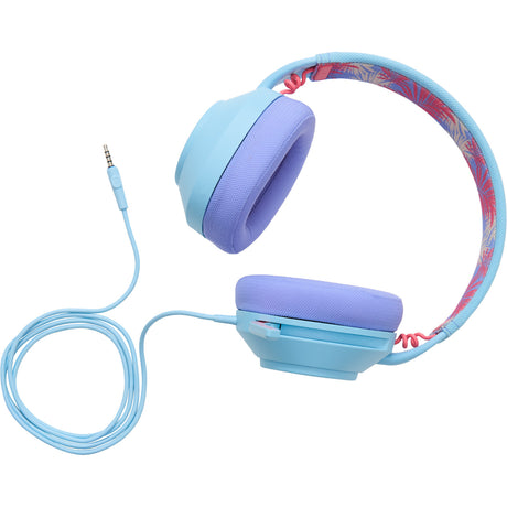 Przewodowy zestaw słuchawkowy do gier Powera Lucidsound LS10 — nauszny zestaw słuchawkowy do gier Ocean Waves (jasnoniebieski fioletowy, Playstation 5, Playstation 4, Xbox Series