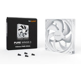 Bądź cicho! Wentylator obudowy Pure Wings 3 pwm (biały, 140 x 140 x 25 mm)
