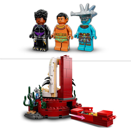 Lego Marvel - zabawka konstrukcyjna sali tronowej króla Namor (76213)