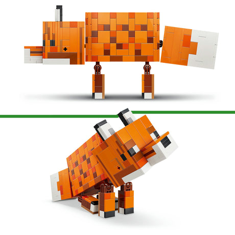 Lego Minecraft Dekoracja pokoju dziecięcego i zabawki ze zwierzętami dla dzieci - 21588