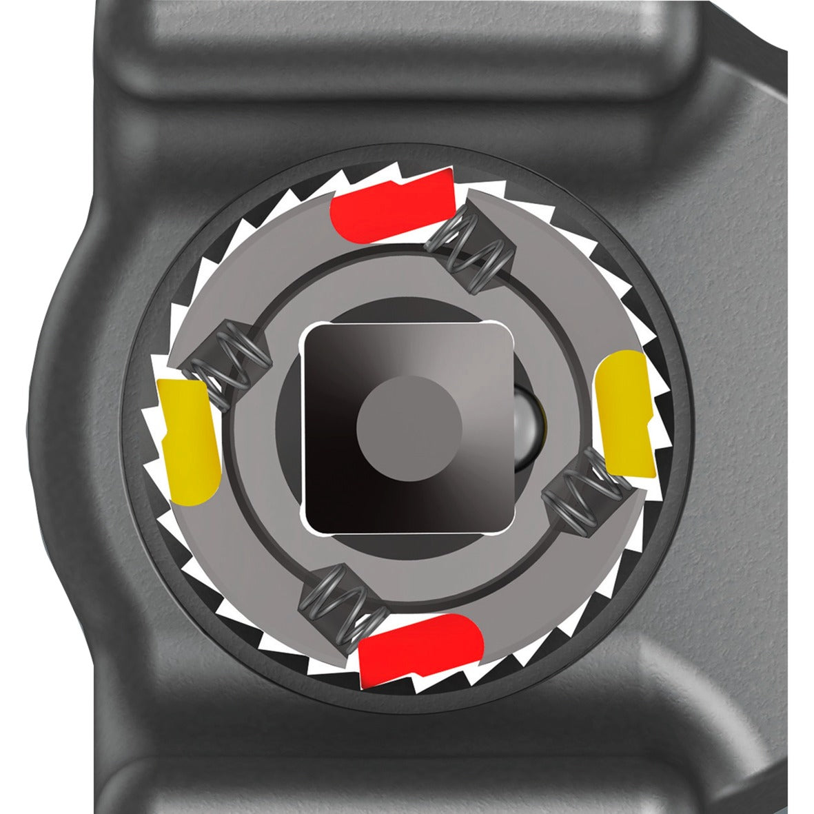 Wera 8002 c koloss 1 2 z grzechotką 1 2 - napędową (czarno-żółty, 3-częściowy)