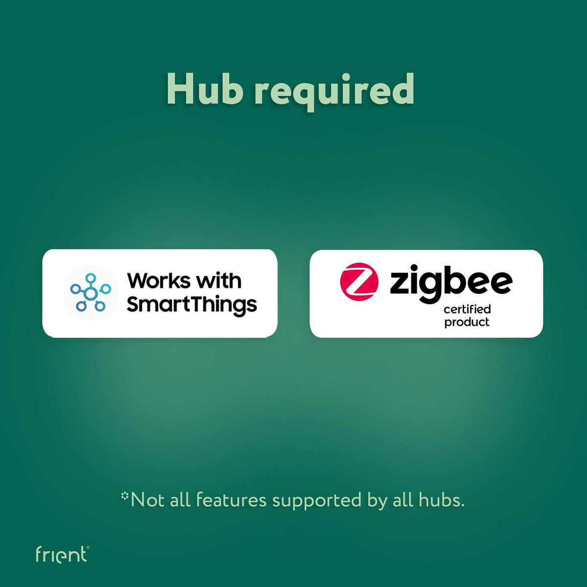 Przycisk inteligentnego przycisku Frient (biały, zigbee 3.0)