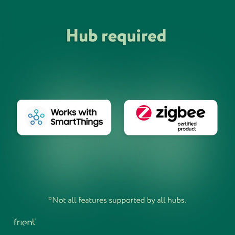 Przycisk inteligentnego przycisku Frient (biały, zigbee 3.0)