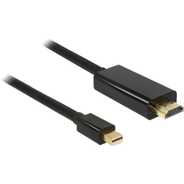 Delock mini displayport > adapter HDMI (czarny, 2 metry)