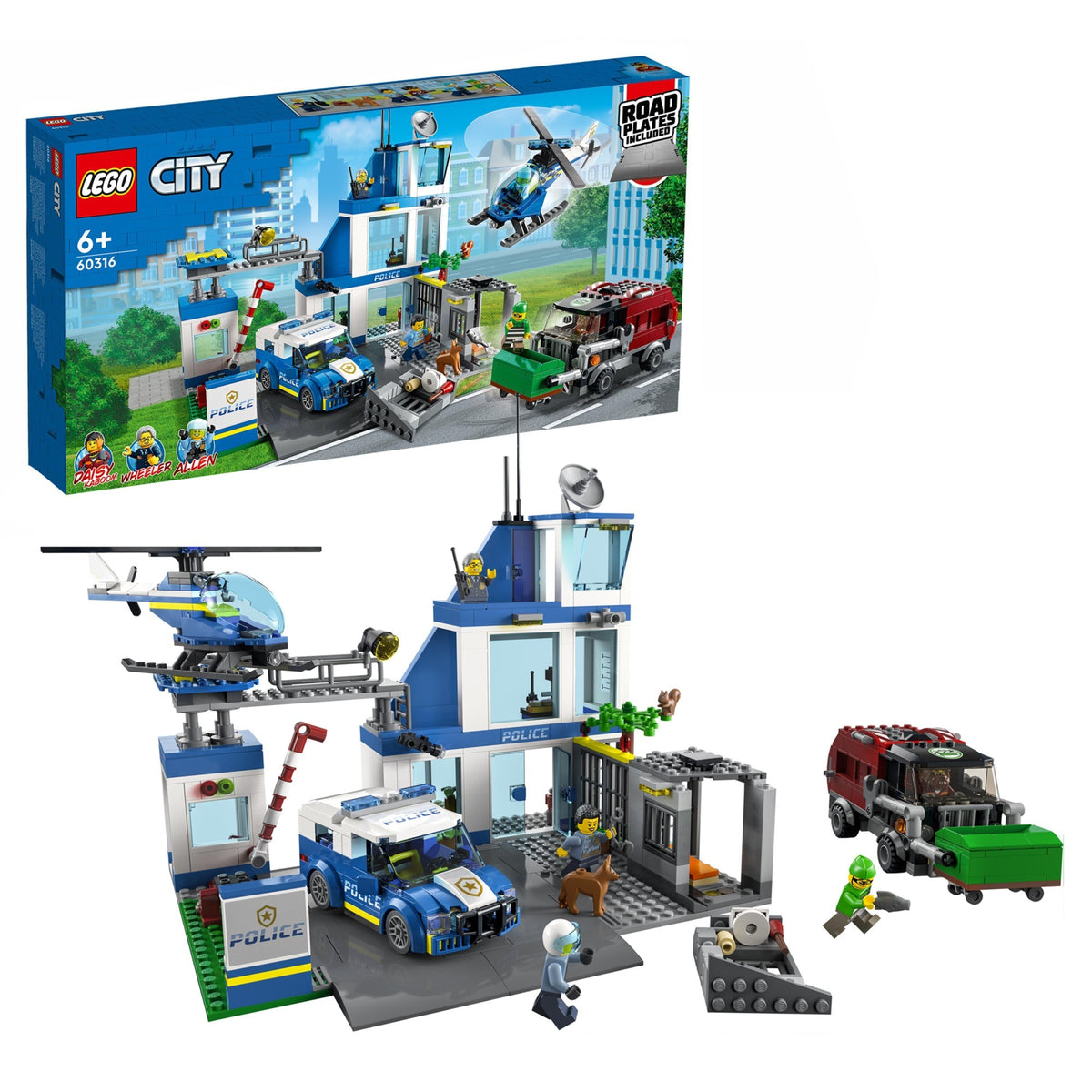Komenda policji miejskiej Lego - 60316