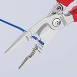 Szczypce instalacyjne Knipex 13 96 200 t (czerwony żółty)