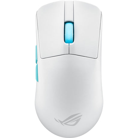 Mysz do gier Asus rog harpe ace aim lab Edition (biała, 100–36 000 dpi, USB 2.0, 2,4 GHz, Bluetooth, diody LED RGB)