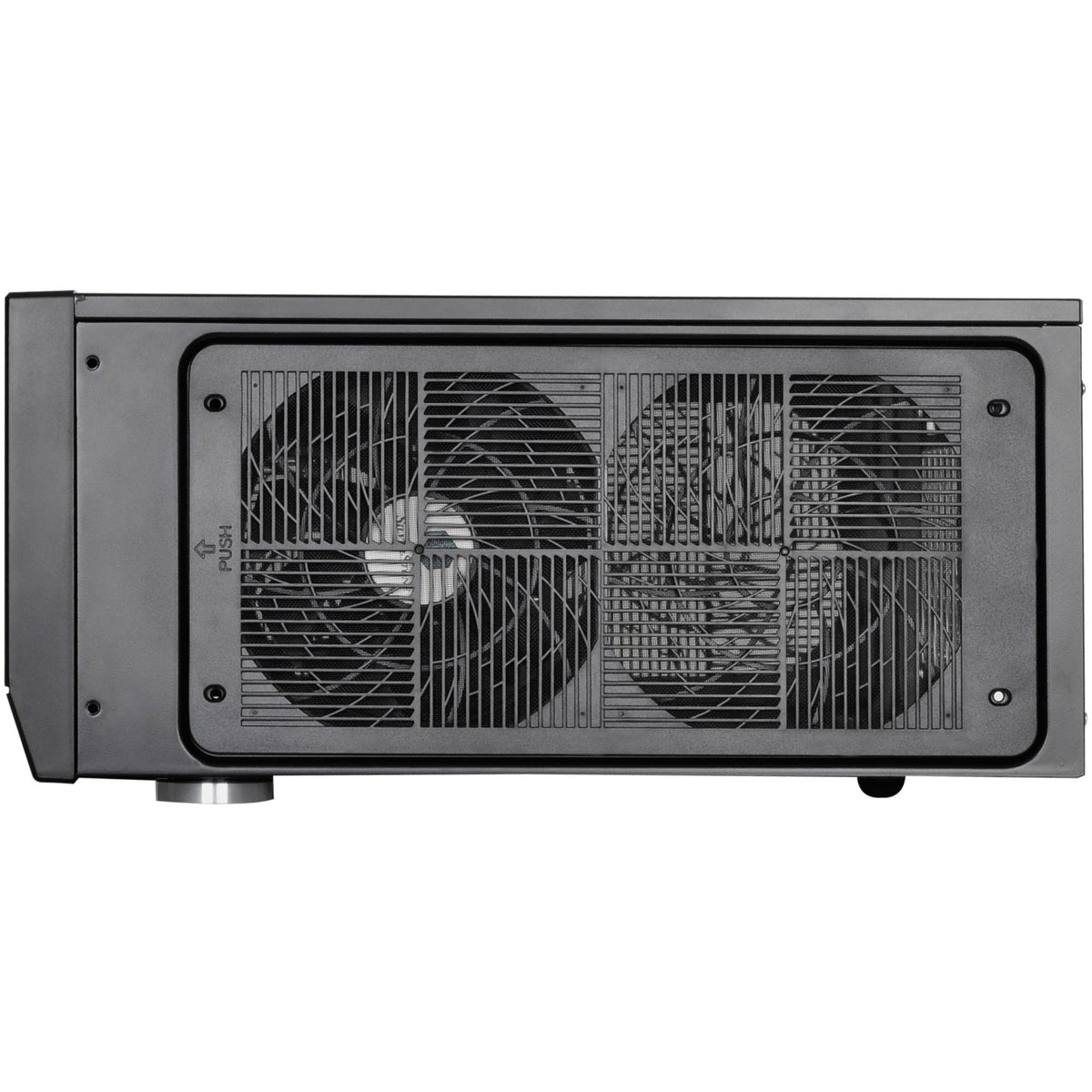 Obudowa Silverstone SST-GD09B-C HTPC (czarna | 1x USB-A | 1x USB-C)