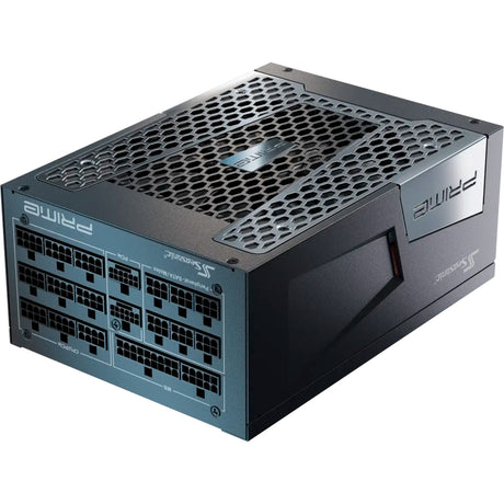 Modułowy zasilacz Seasonic Prime TX-1600 o mocy 1600 W (czarny, 2x 12 V-2x6, 6x pcie)