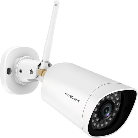 Kamera zewnętrzna Foscam G4P Super HD WiFi (biała, 4 MP, 2K, WLAN)