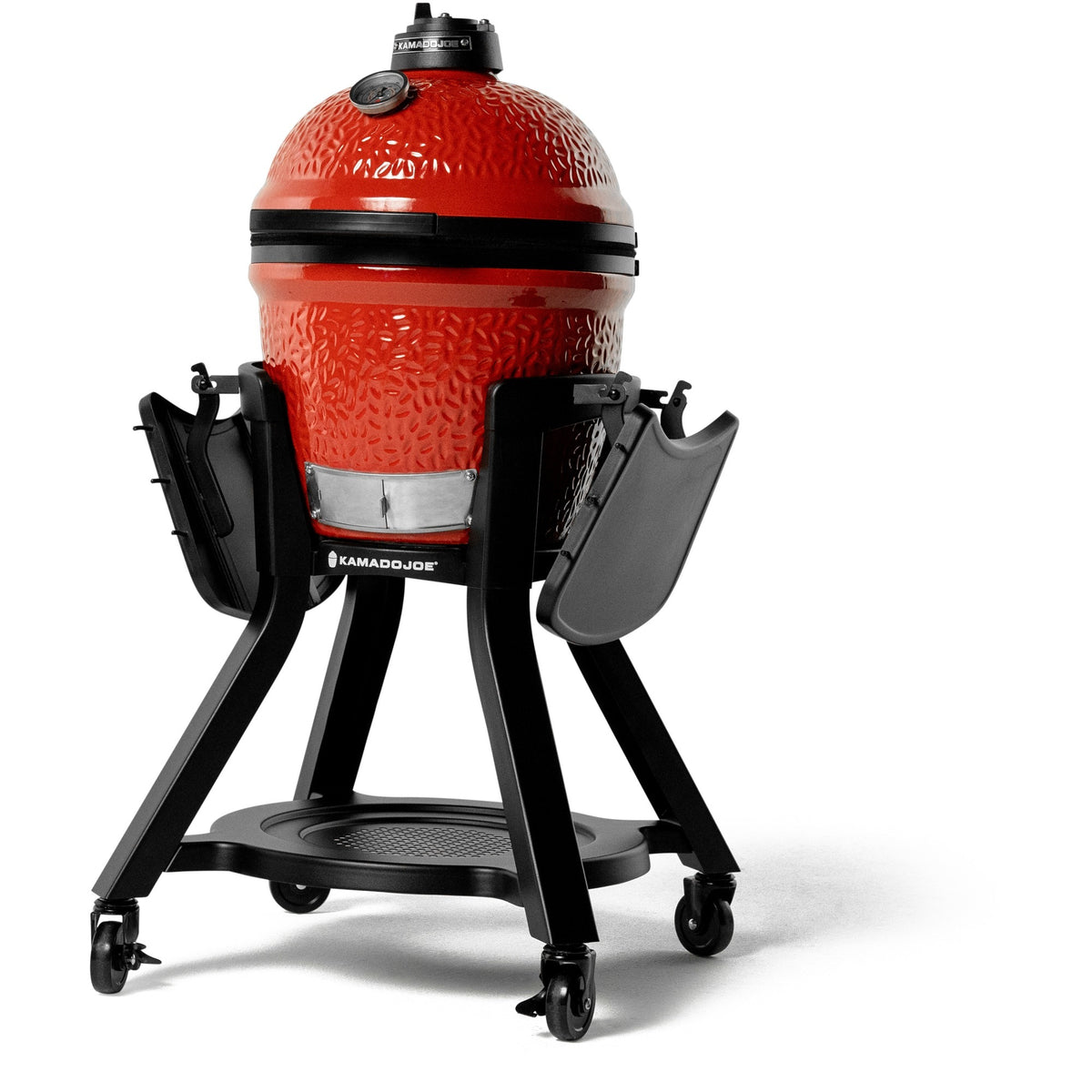 Wózek do grilla Kamado Joe Joe Jr® ze stolikami bocznymi (czarny)