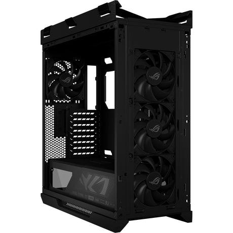 Obudowa Midi Tower Asus ROG Strix Helios II GX601S (Czarna | 4x USB-A | 2x USB-C | RGB | Szkło hartowane)