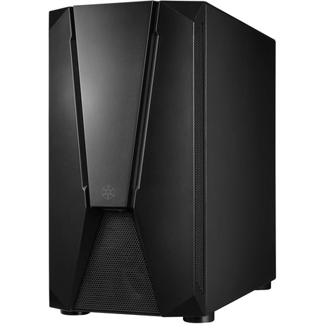 Obudowa midi tower Silverstone sst-fav1mb-pro (czarna | 4x USB-A | RGB | okienko)
