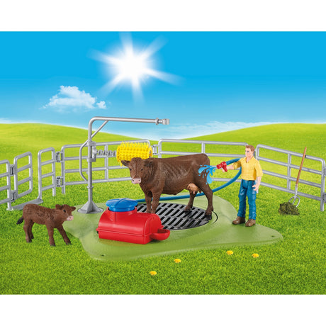 Schleich Farm World - figurka myjni dla krów (42529)