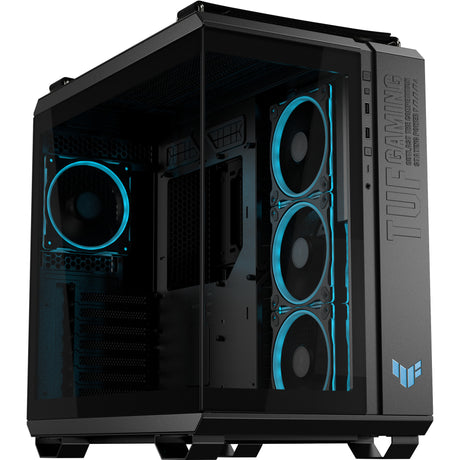 Obudowa midi tower Asus tuf gaming gt502 Horizon argb (czarna | 3x usb-a | 1x usb-c | szkło hartowane)