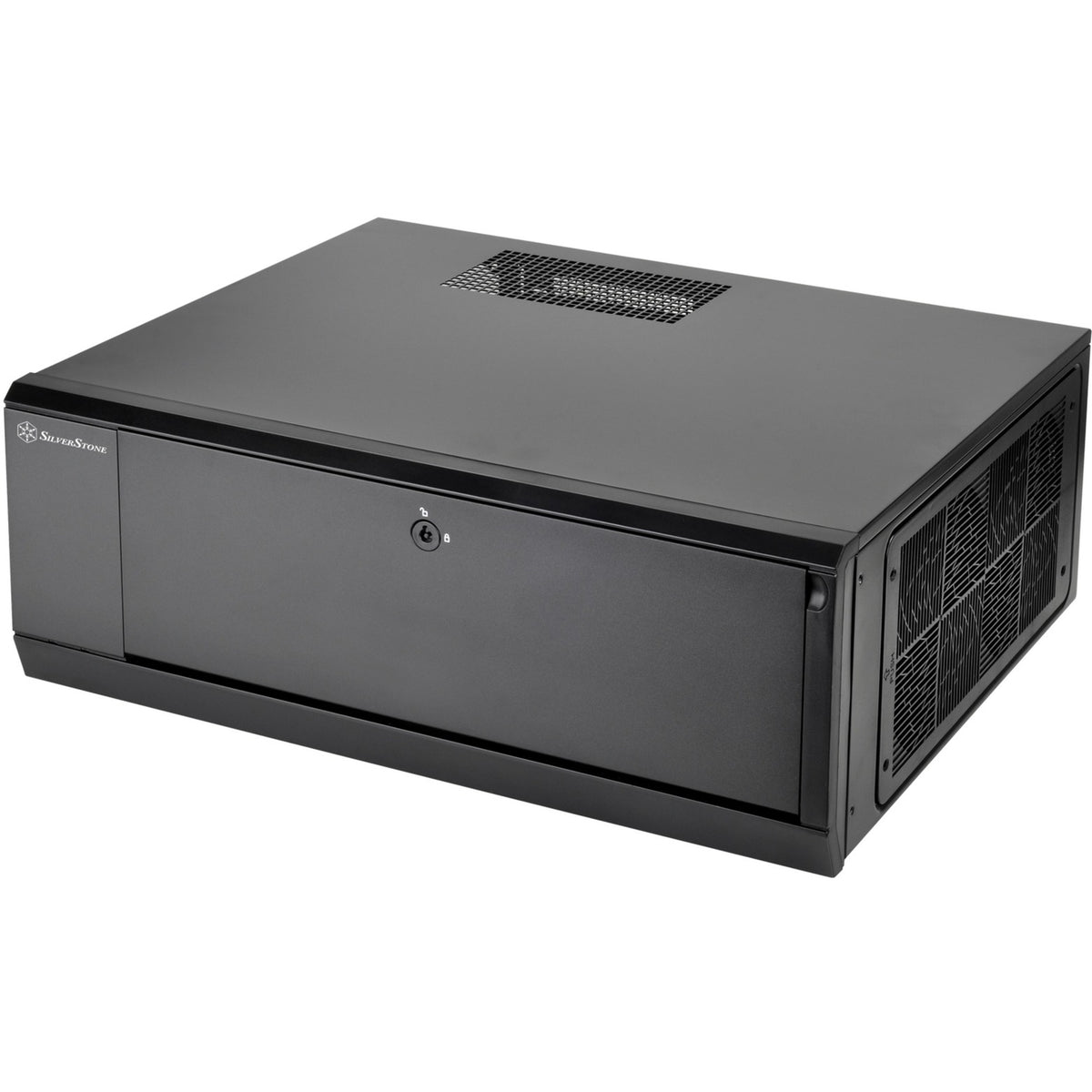 Obudowa Silverstone SST-GD10B HTPC (czarna | 2x USB-A)