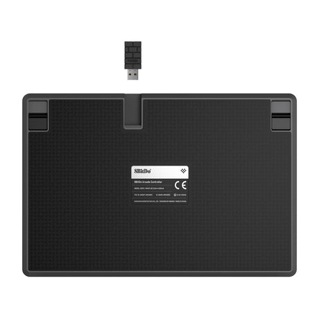 Kontroler 8bitdo Arcade (szary czerwony, 2,4 GHz Bluetooth USB, Nintendo Switch 1 + 2, PC)