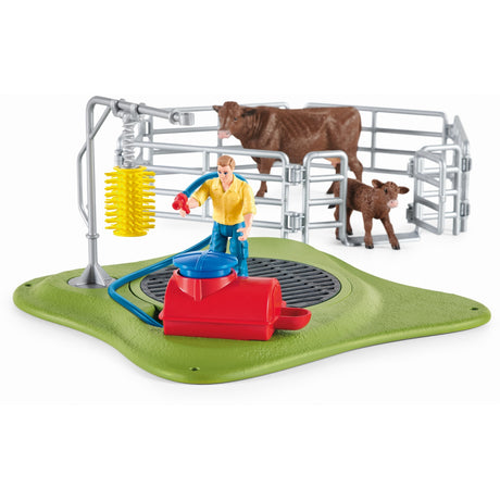 Schleich Farm World - figurka myjni dla krów (42529)
