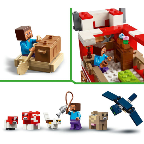Lego Minecraft Dom grzybów - 21270