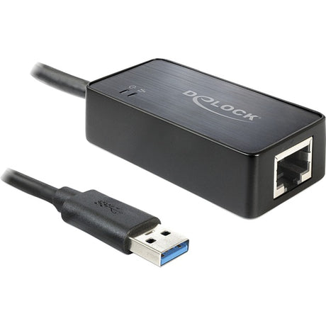 Delock adapter USB 3.0 -> karta sieciowa gigabit LAN (czarna)
