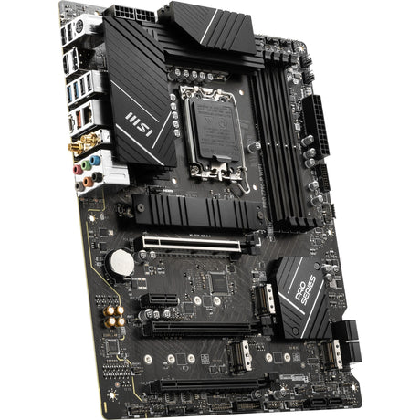 Płyta główna Msi Pro Z790-P WiFi Socket 1700 (czarna, RAID, 2,5 GB-LAN, WiFi 6e, BT, dźwięk, ATX)