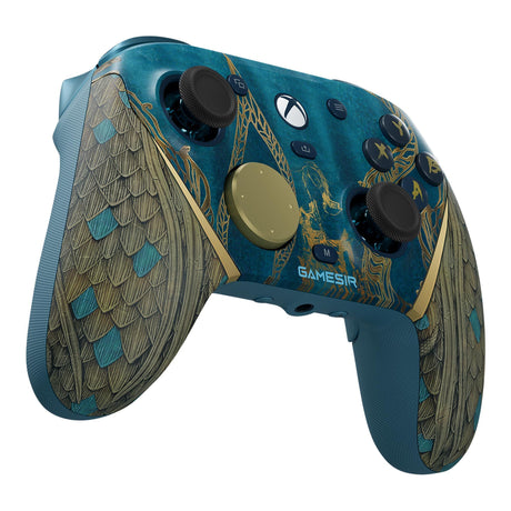 Gamesir g7 pro tri-mode - wersja wuchang (bezprzewodowa dla xbox) gamepad (blue gold, xbox series x|s, xbox one, pc, android, steam)